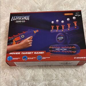 Outdoor Hover Target Game Orange and Blue